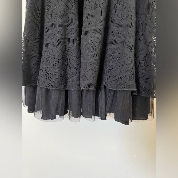 Free people black mini dress, size small - Picture 3 of 5